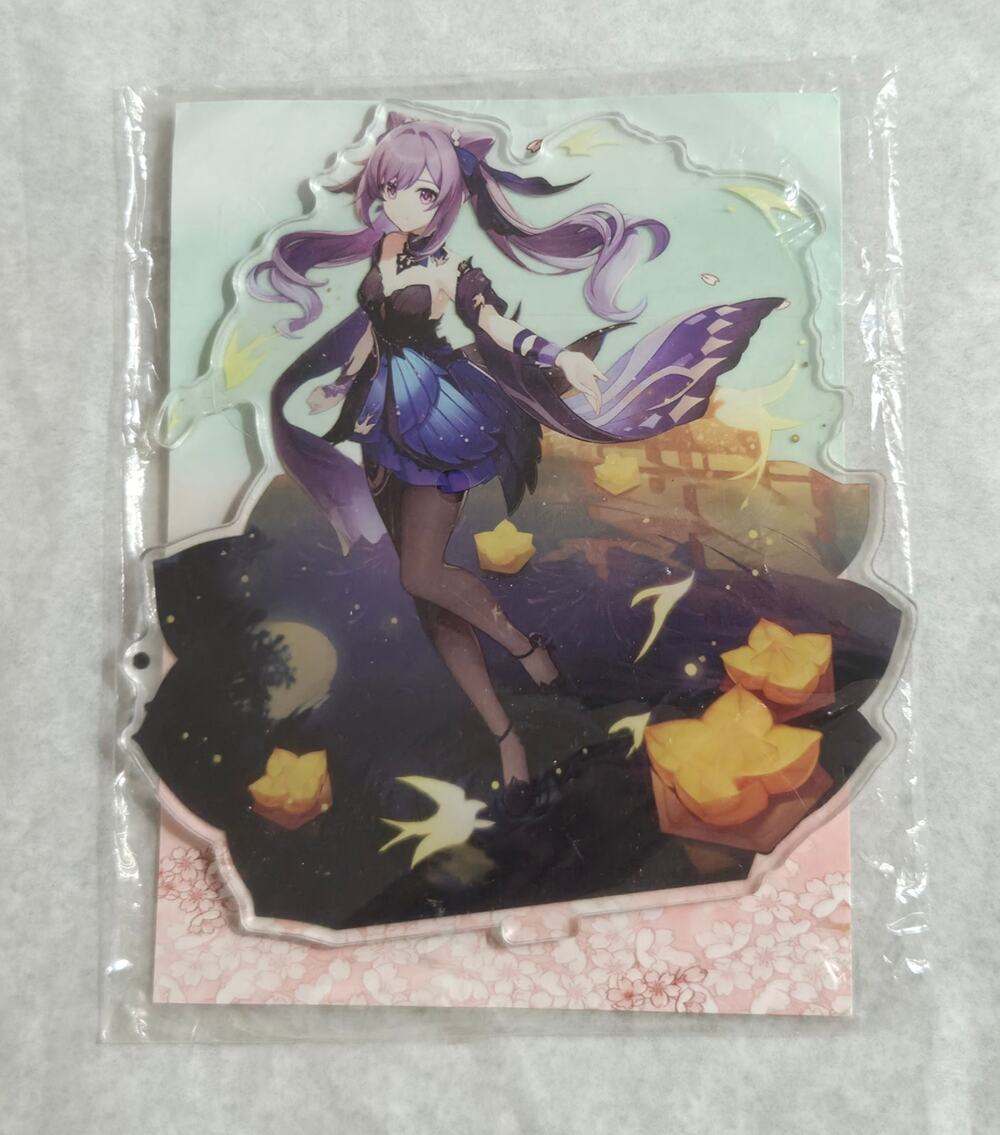Genshin Impact Keqing Opulent Splendor Acrylic Figure Stand Figure HIMPAMON